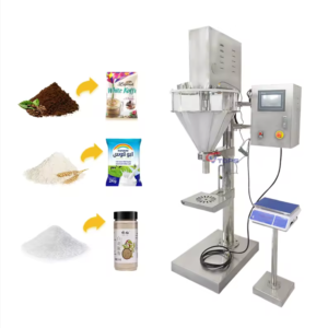 Semi-automatic powder filling machine
