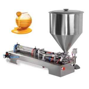 Semi-automatic paste filling machine